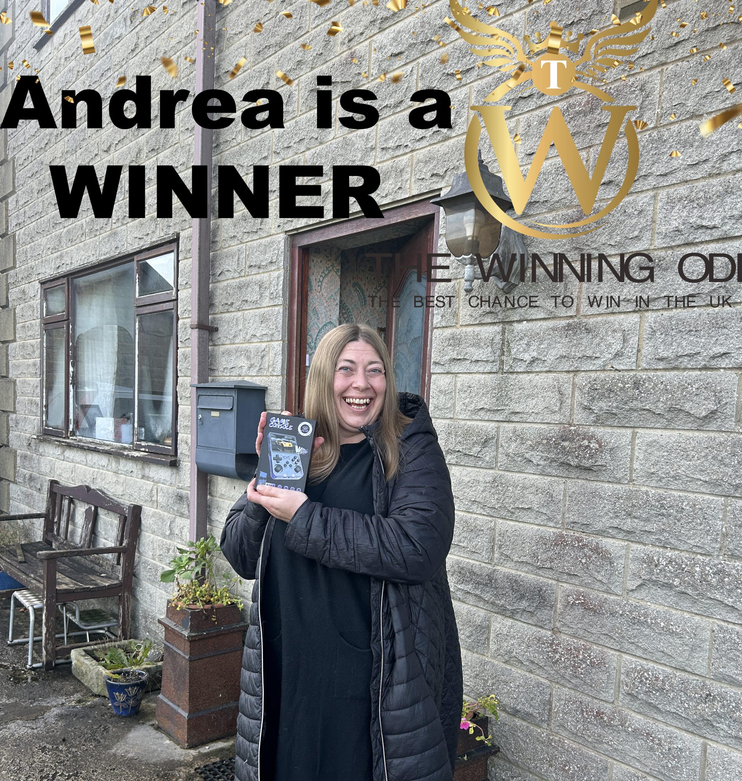 Andrea is a Winner